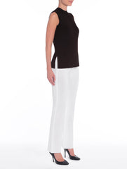 Mock Neck Knit Tank Top