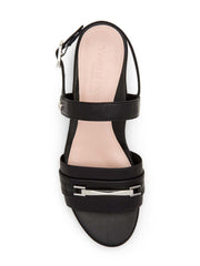 Taryn Rose Liliana Black Sandals