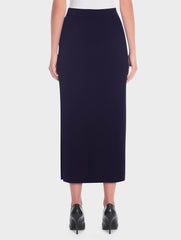 Navy 36" Straight Skirt