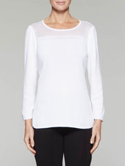 Sheer Yoke Tunic