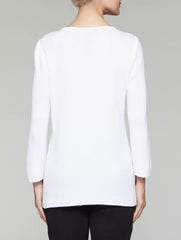 Sheer Yoke Tunic
