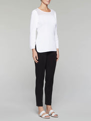 Sheer Yoke Tunic