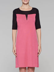 Sheer Yoke Dress