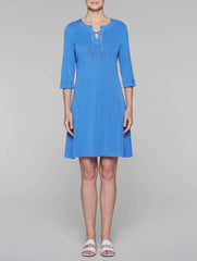 Laced Neck Dress