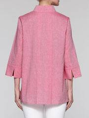 Rouge Linen Blend Tunic