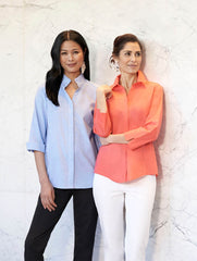 Denim Linen Blend Tunic