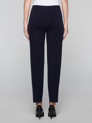 Petite Navy 37" Straight Leg Pant