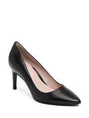 Taryn Rose Gabriela Black Leather Pump
