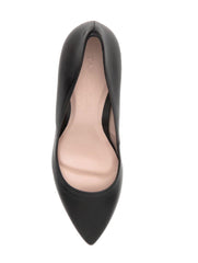 Taryn Rose Gabriela Black Leather Pump