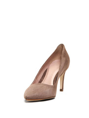 Taryn Rose Gabriela Taupe Suede Pump
