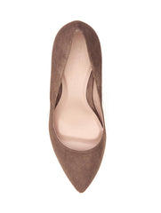 Taryn Rose Gabriela Taupe Suede Pump