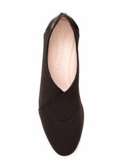 Taryn Rose Celeste Espresso Stretch Knit Wedge