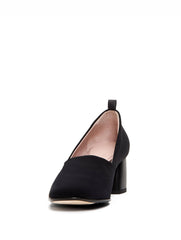 RTV'd - Taryn Rose Ciana Black Lycra/Leather Pump