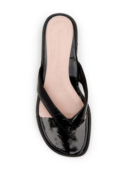 Taryn Rose Taziana Black Sandals