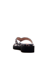Taryn Rose Taziana Leopard Print Sandals
