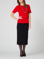 30" Straight Knit Skirt