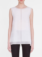 Sheer Inset Tank Top