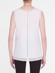 Sheer Inset Tank Top