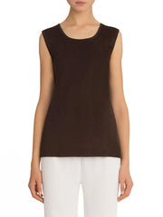 Classic Knit Scoop Neck Tank Top