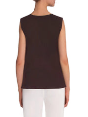 Classic Knit Scoop Neck Tank Top